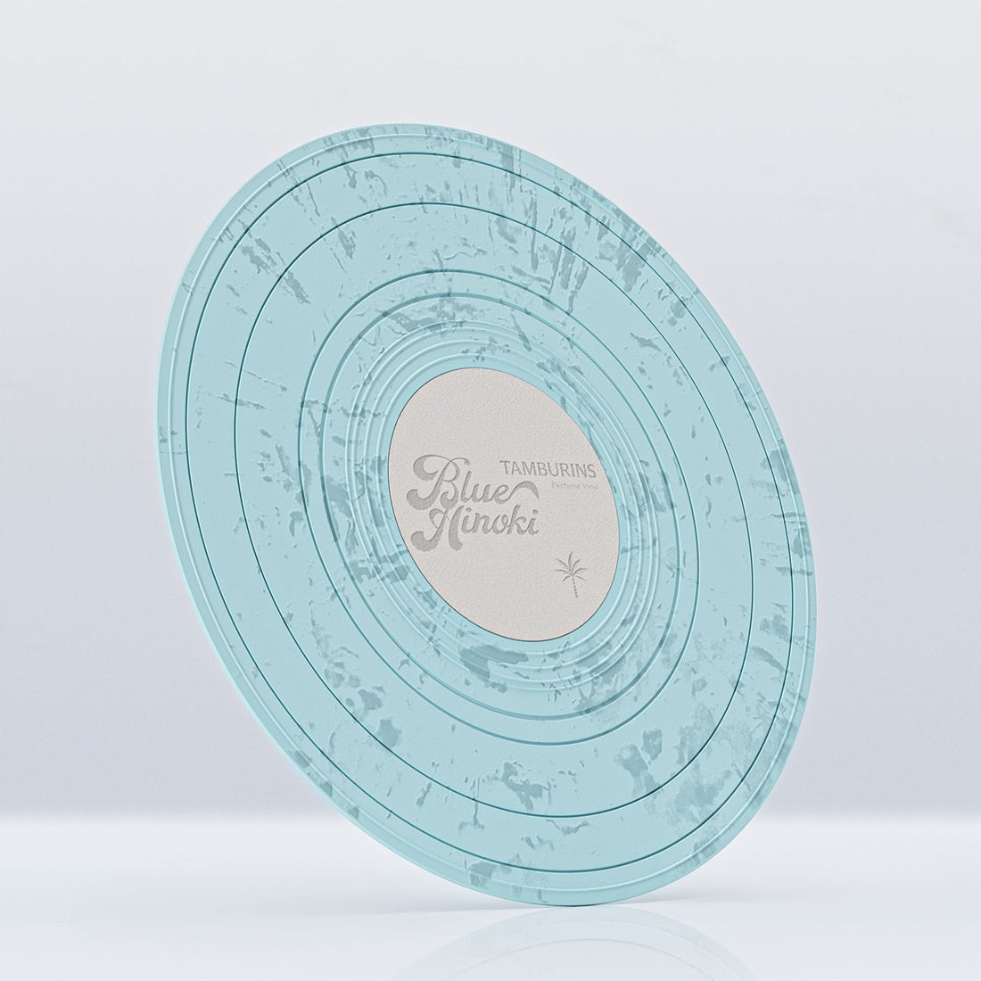 Đĩa Khuếch Tán Hương Tamburins Perfume Vinyl Blue Hinoki-Kallos