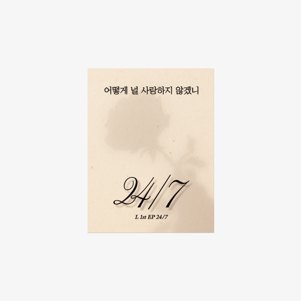 Đĩa Kim Myung Soo (L) 1st EP '24/7' (EVER Ver)