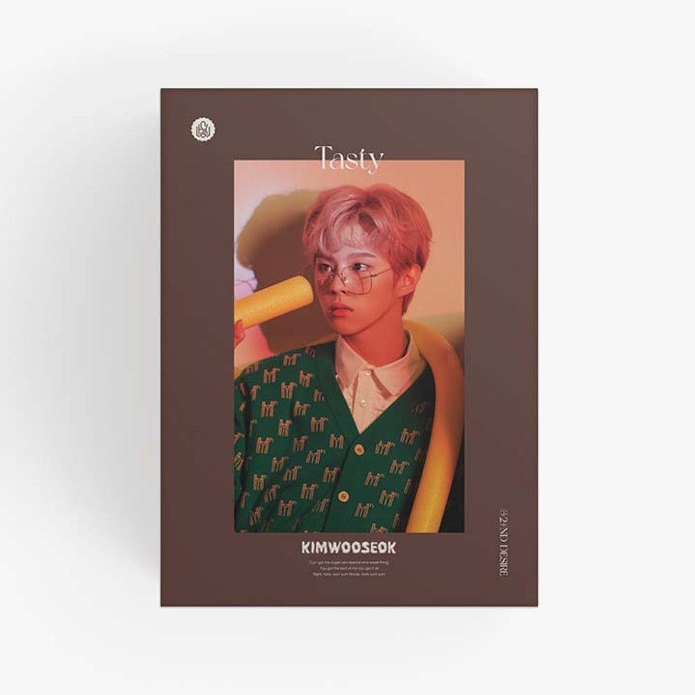 Đĩa Kim Woo Seok 2nd Desire [Tasty] (Cookie Ver)-Kallos