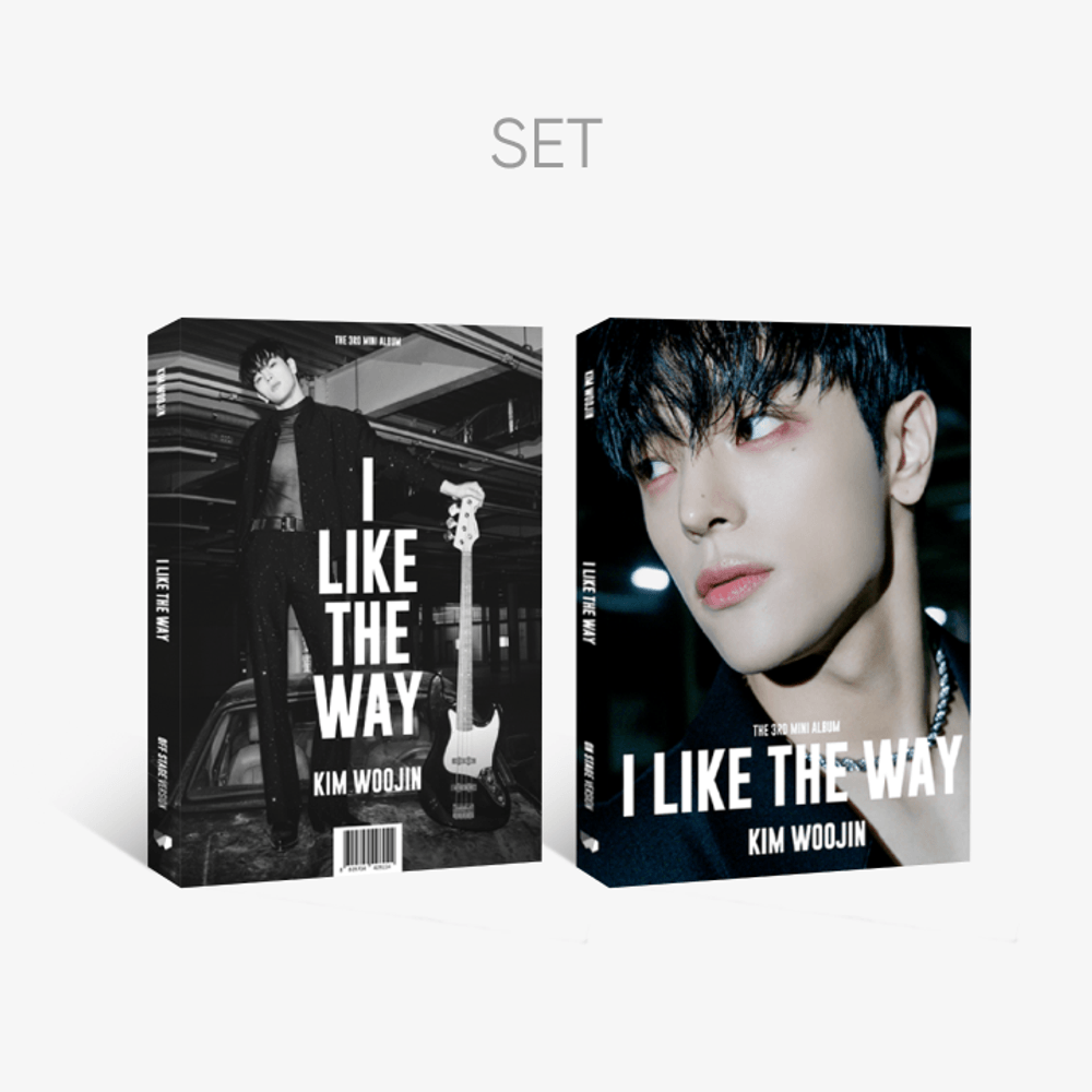Đĩa KIM WOOJIN 3rd Mini Album 'I LIKE THE WAY' (Set)-Kallos