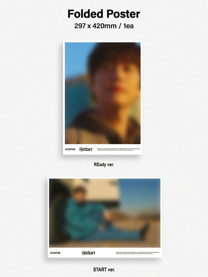 Đĩa KYUHYUN EP 'Restart' (Random)-Kallos