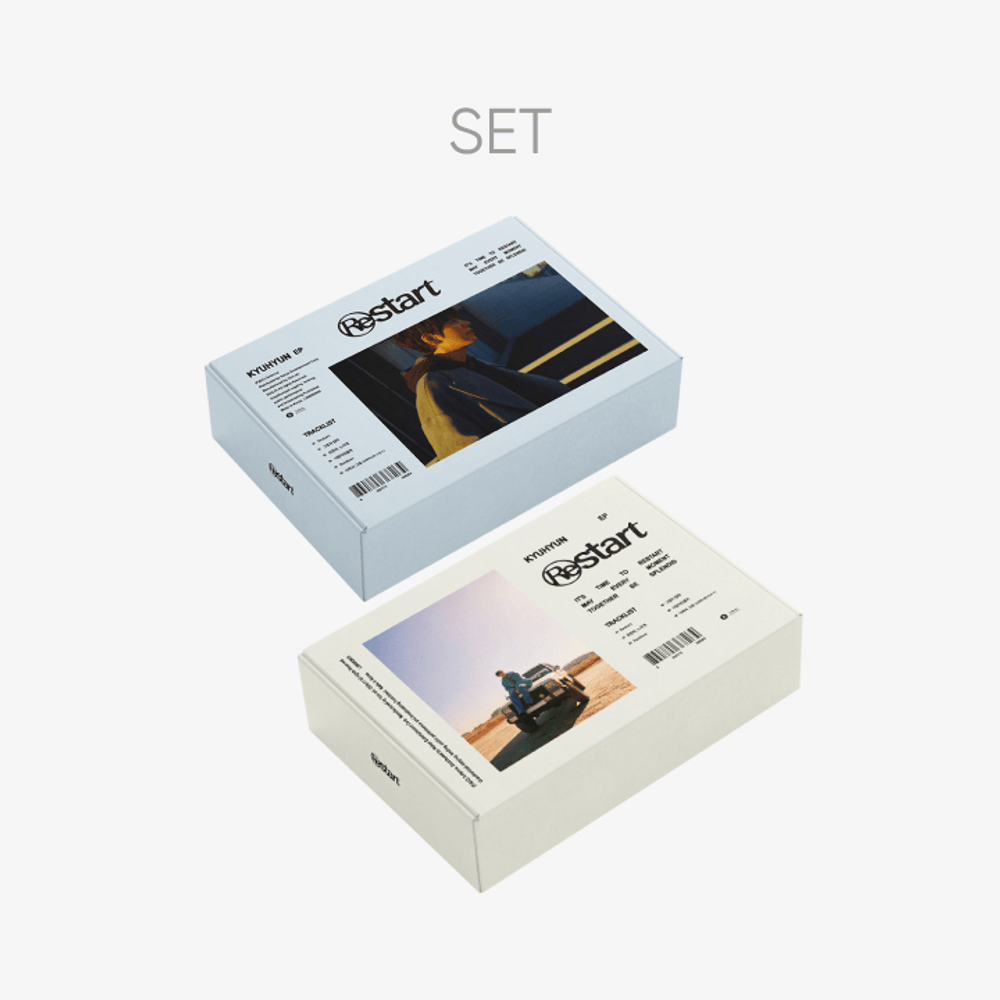 Đĩa KYUHYUN EP 'Restart' (Set)-Kallos