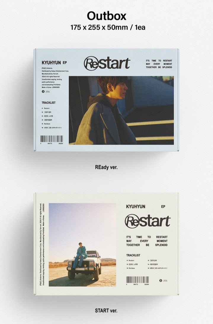Đĩa KYUHYUN EP 'Restart' (Random)