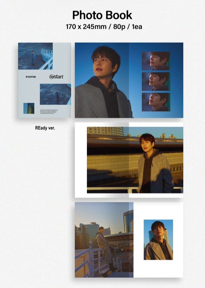 Đĩa KYUHYUN EP 'Restart' (Random)-Kallos