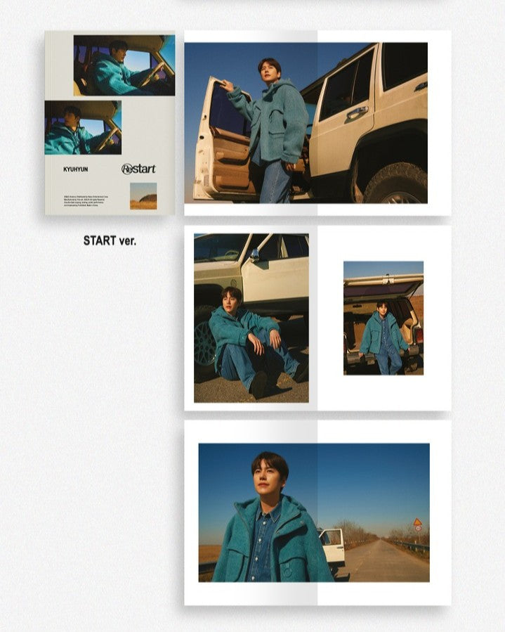 Đĩa KYUHYUN EP 'Restart' (Random)-Kallos