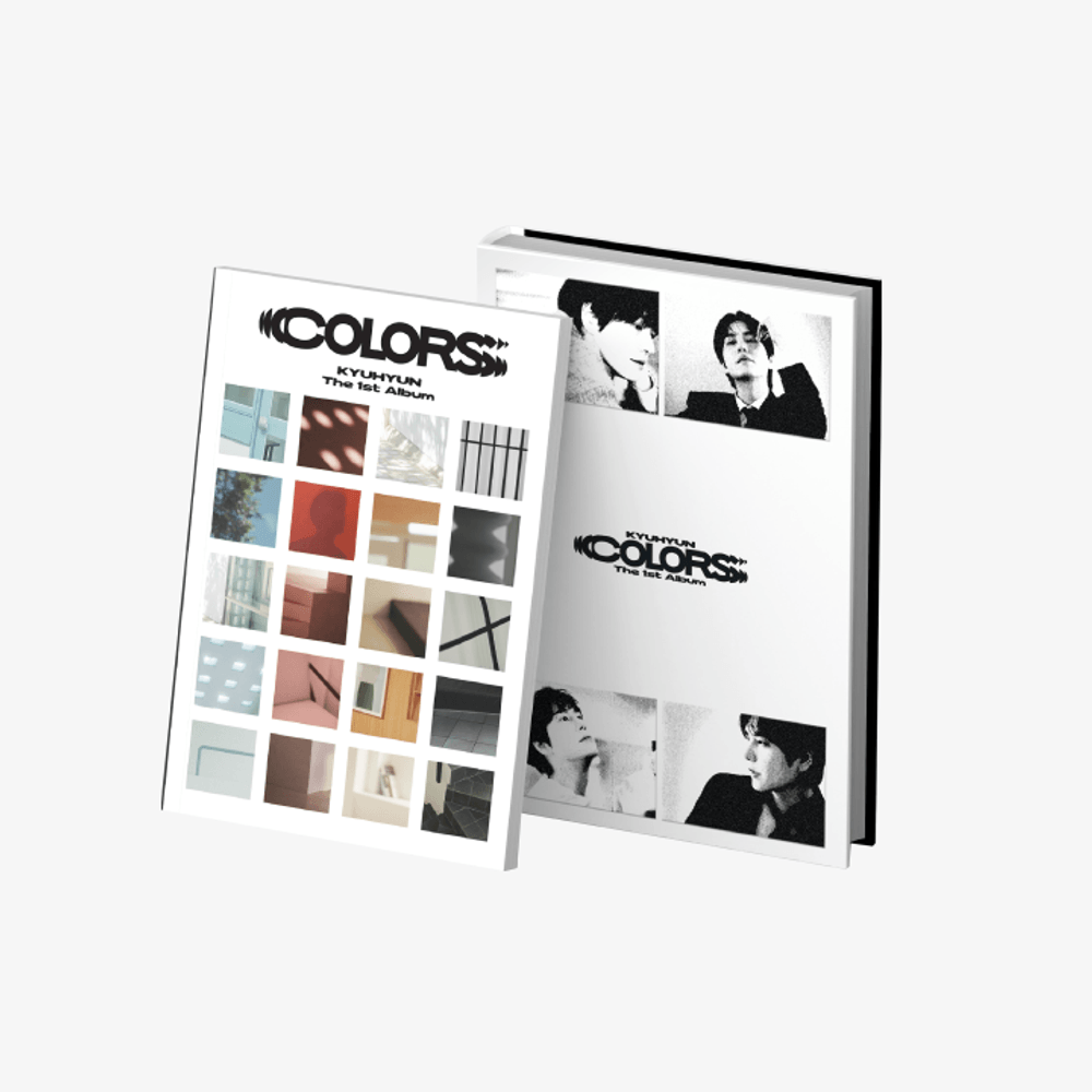Đĩa KYUHYUN The 1st Album [COLORS] (Photo Book Ver)-Kallos