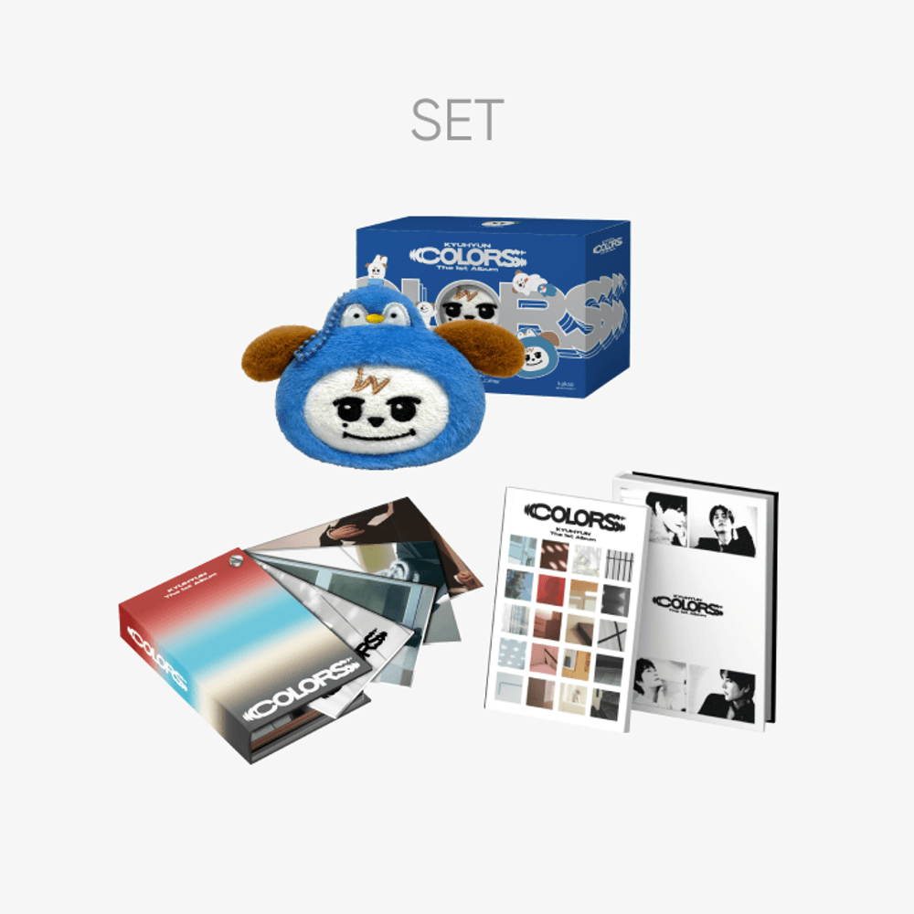 Đĩa KYUHYUN The 1st Album [COLORS] (Set)-Kallos