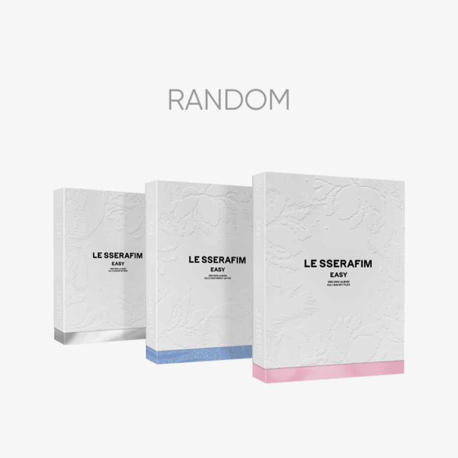 Đĩa LE SSERAFIM 3rd Mini Album 'EASY' (Random) - Kallos Vietnam