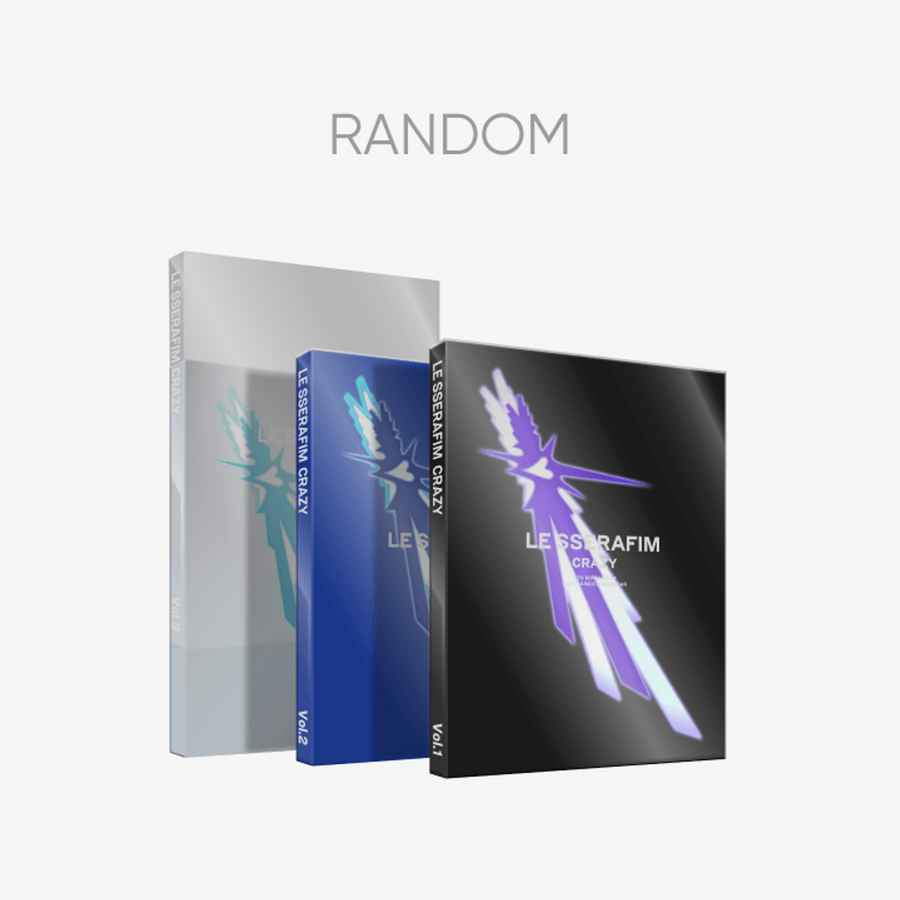 Đĩa LE SSERAFIM 4th Mini Album 'CRAZY' (Random) - Kallos Vietnam