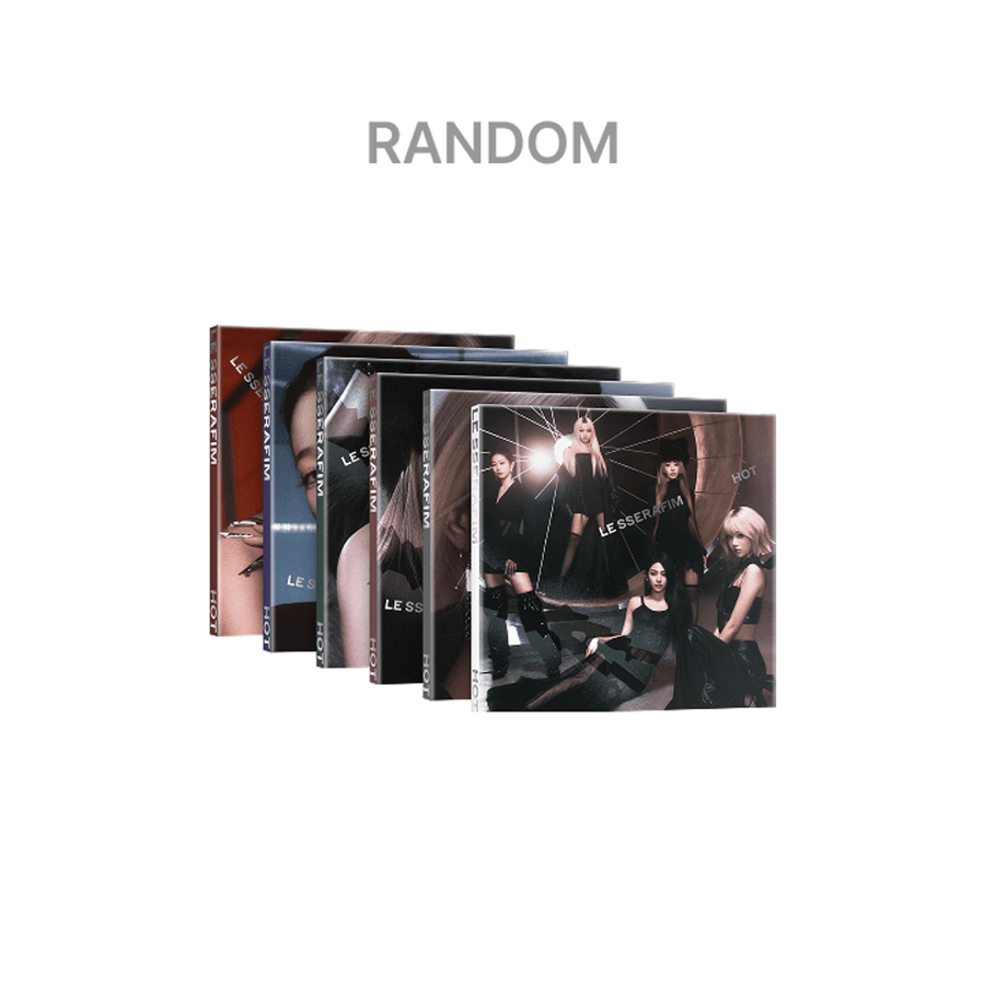 Đĩa LE SSERAFIM 5th Mini Album 'HOT' (Compact Ver.) (Random) - Kallos Vietnam