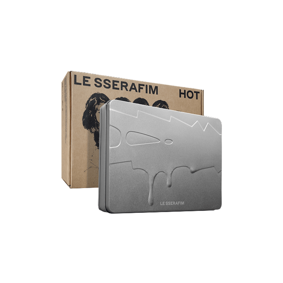 Đĩa LE SSERAFIM 5th Mini Album 'HOT' (Tin Case Ver.) - Kallos Vietnam