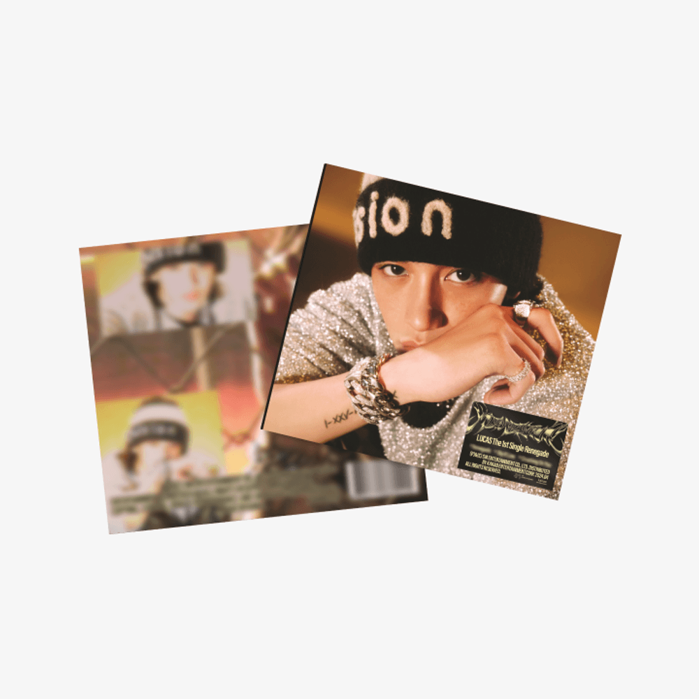 Đĩa LUCAS 1st Single [Renegade] (Digipack Ver)