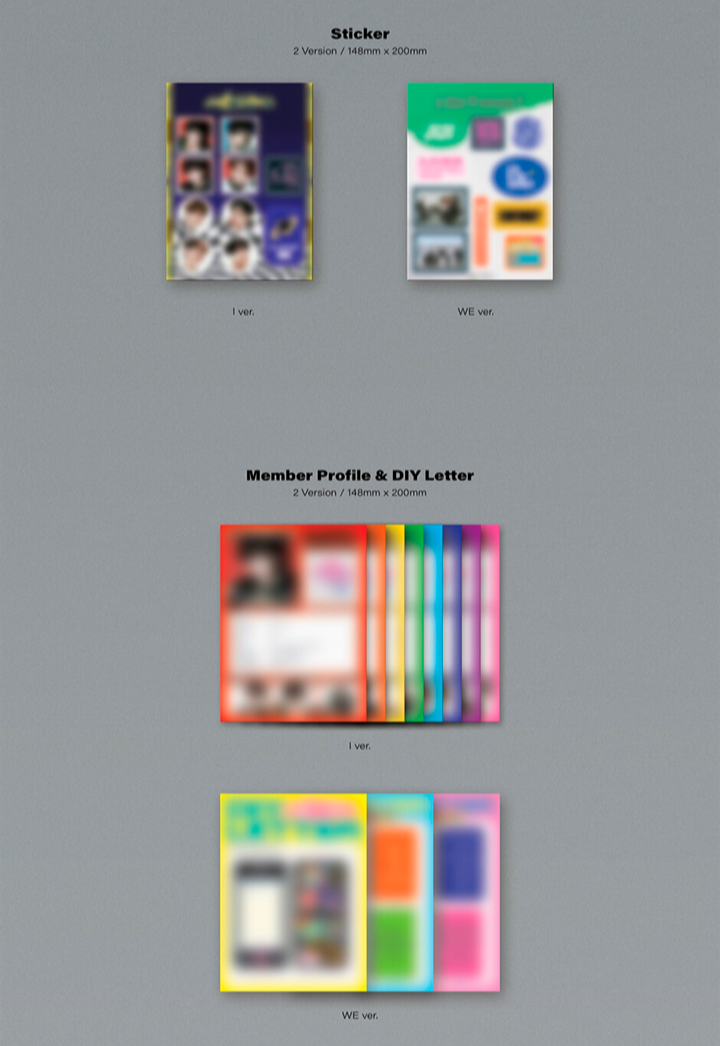 Đĩa LUN8 1st Mini Album 'CONTINUE?' (WE Ver)
