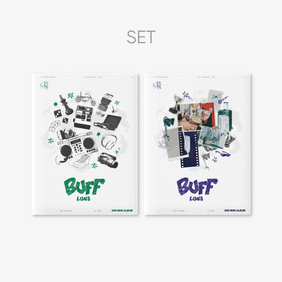 Đĩa LUN8 2nd Mini Album [BUFF] (Set)-Kallos