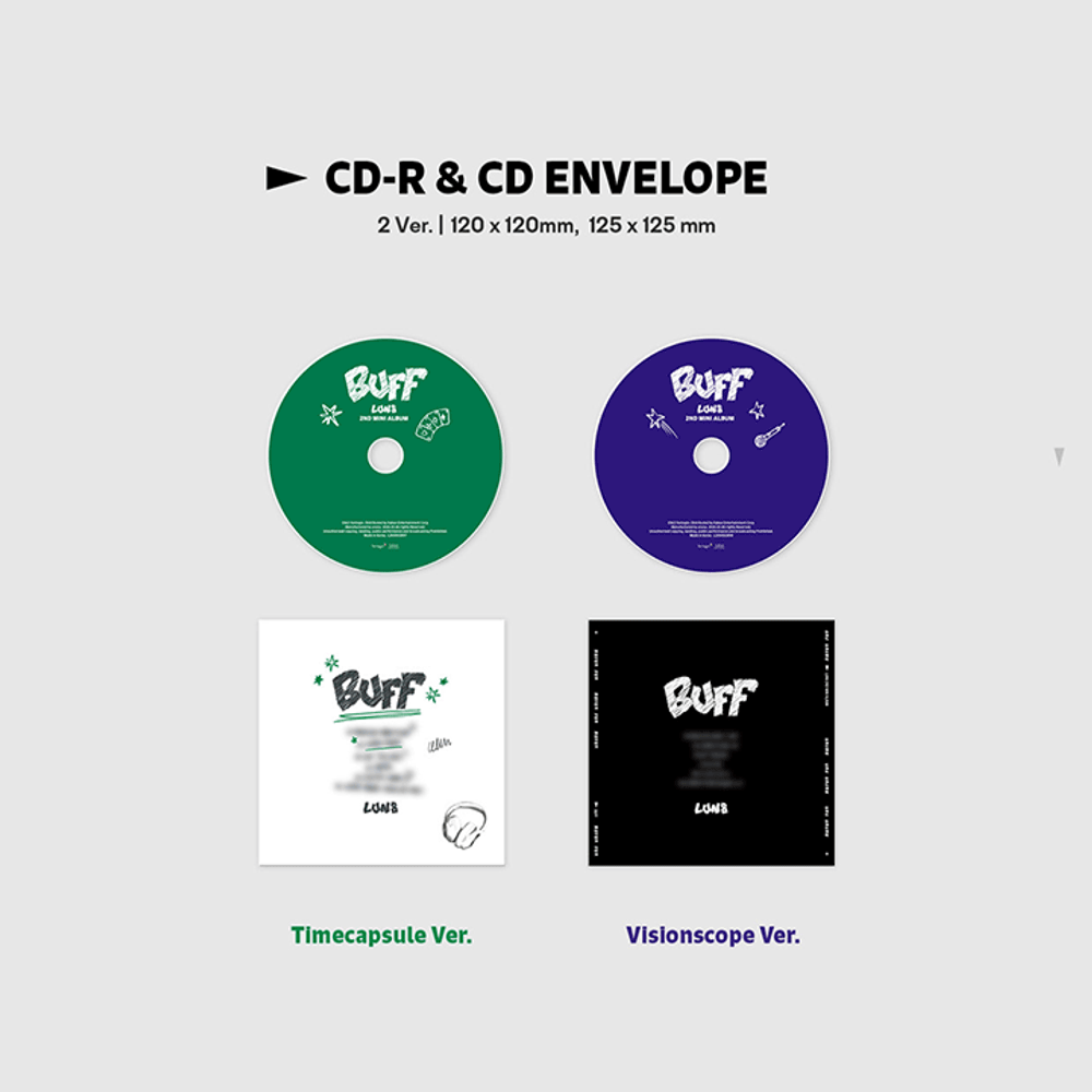 Đĩa LUN8 2nd Mini Album [BUFF] (Set)
