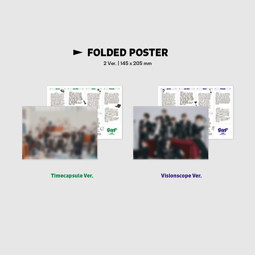 Đĩa LUN8 2nd Mini Album [BUFF] (Set)