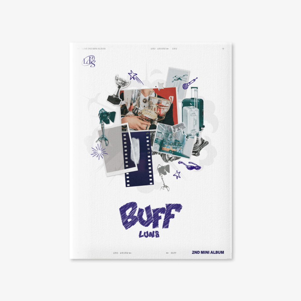 Đĩa LUN8 2nd Mini Album [BUFF] (Visionscope Ver)-Kallos