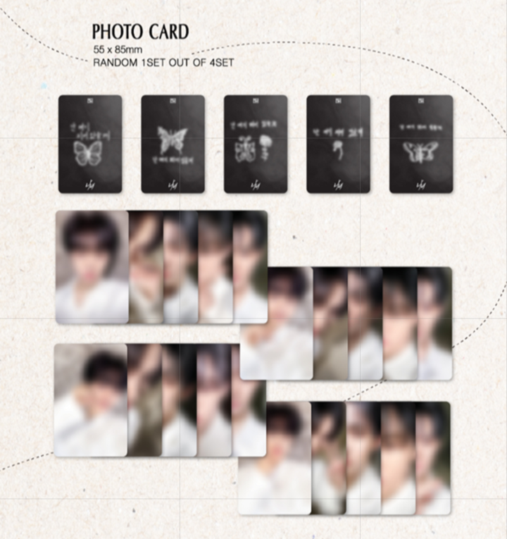 Đĩa LUN8 Single Album 'Butterfly' (PLVE) (Jin Su Ver)-Kallos