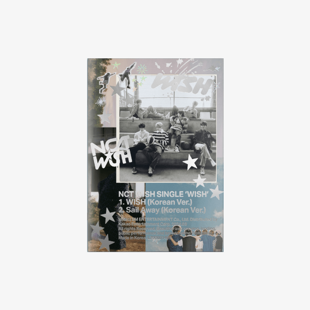 Đĩa NCT WISH Single [WISH] (Photobook Ver)-Kallos