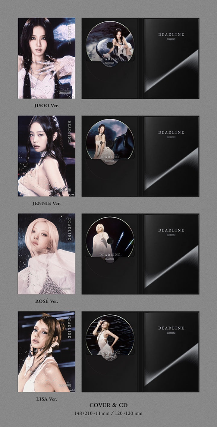 Đĩa Nhạc BLACKPINK 3rd Mini Album Deadline Silver Version