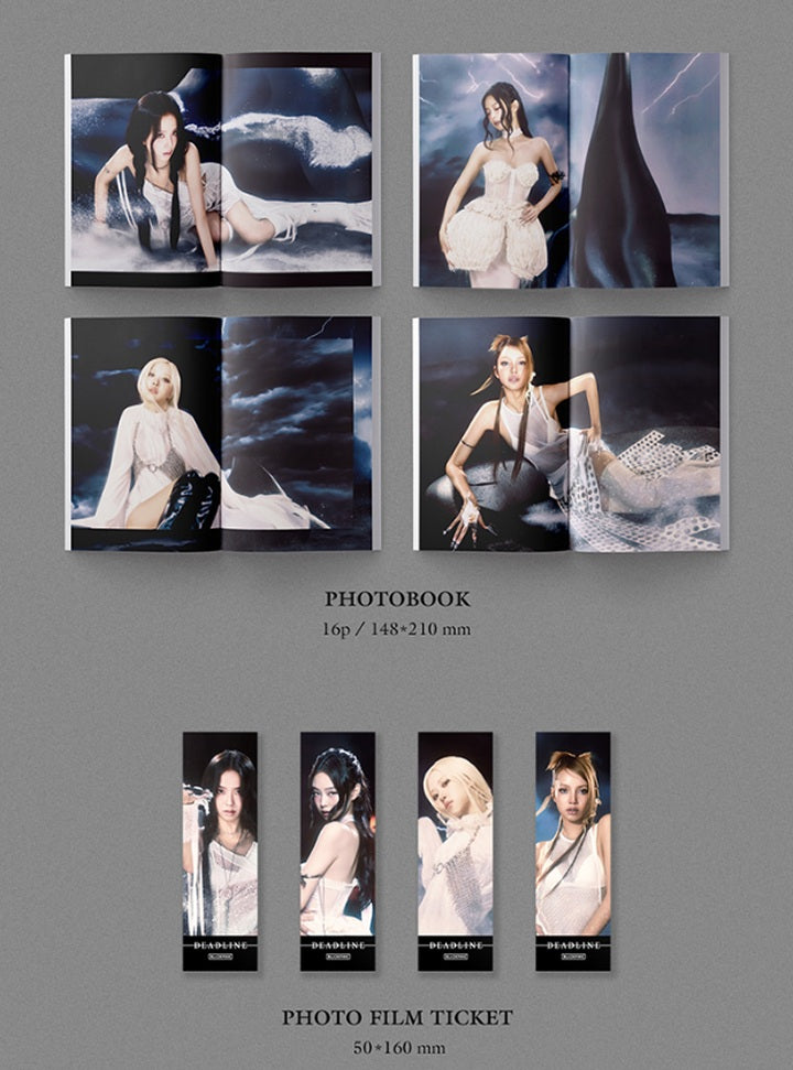 Đĩa Nhạc BLACKPINK 3rd Mini Album Deadline Silver Version