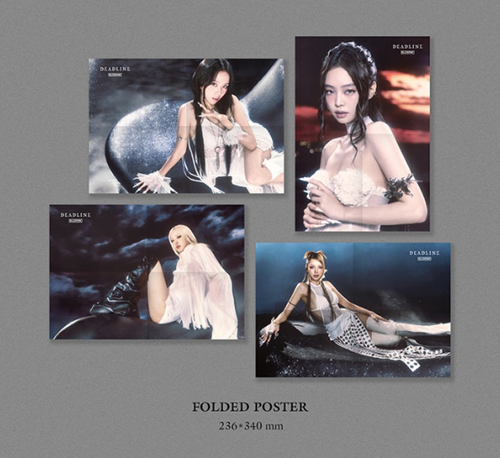 Đĩa Nhạc BLACKPINK 3rd Mini Album Deadline Silver Version