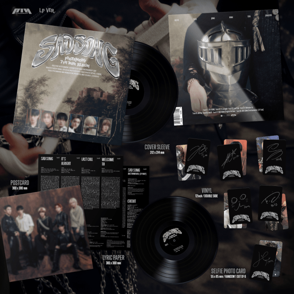 Đĩa P1Harmony 7th Mini Album [SAD SONG] (LP) (Limited)-Kallos