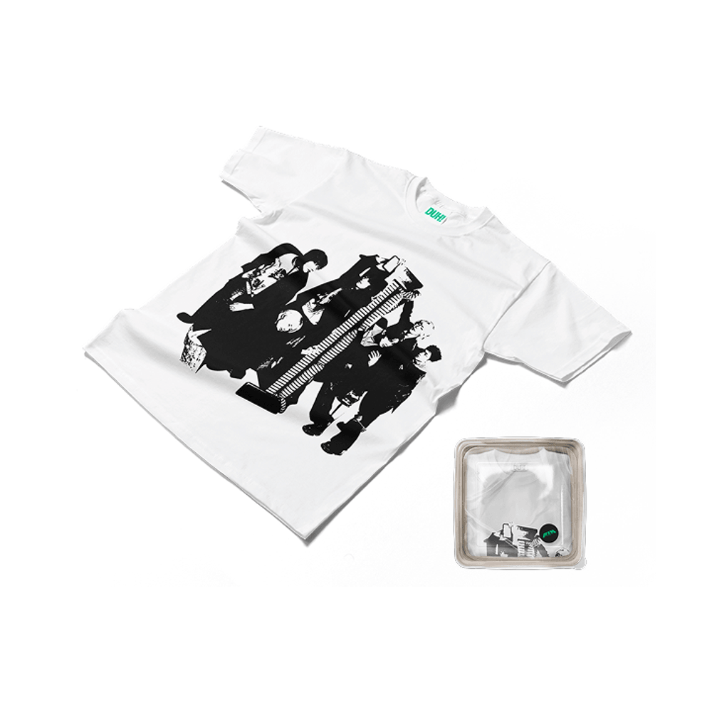 Đĩa P1Harmony 8th Mini Album [DUH!] (Plain White T Ver)-Kallos