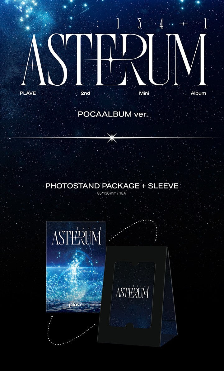 Đĩa PLAVE 2nd Mini Album ‘ASTERUM : 134-1’ (POCA ALBUM Ver)-Kallos
