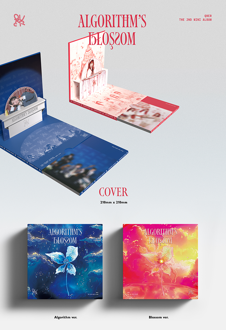 Đĩa QWER The 2nd Mini Album 'Algorithm’s Blossom' (Random)