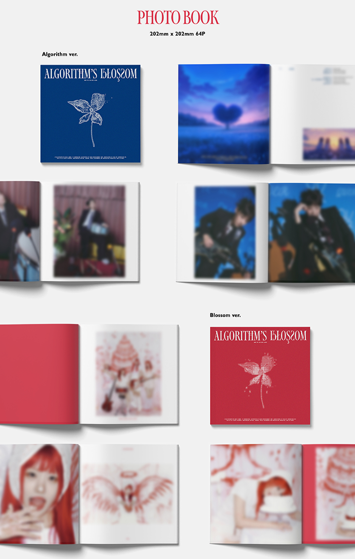 Đĩa QWER The 2nd Mini Album 'Algorithm’s Blossom' (Random)-Kallos