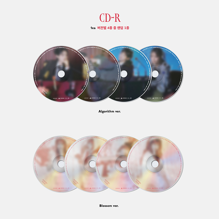 Đĩa QWER The 2nd Mini Album 'Algorithm’s Blossom' (Random)