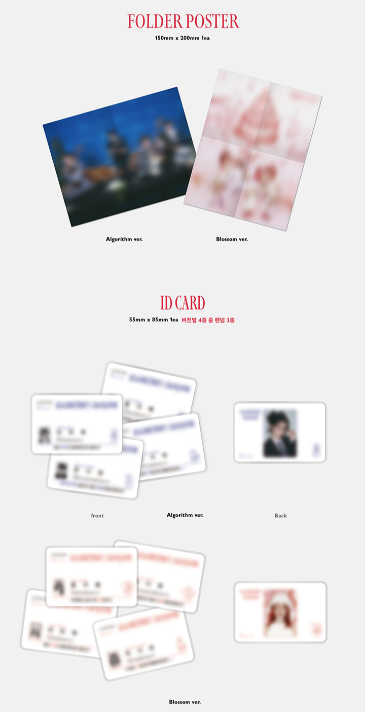 Đĩa QWER The 2nd Mini Album 'Algorithm’s Blossom' (Random)