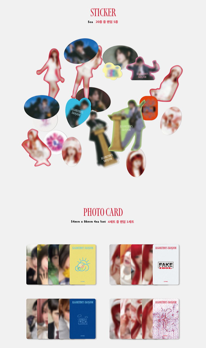 Đĩa QWER The 2nd Mini Album 'Algorithm’s Blossom' (Random)