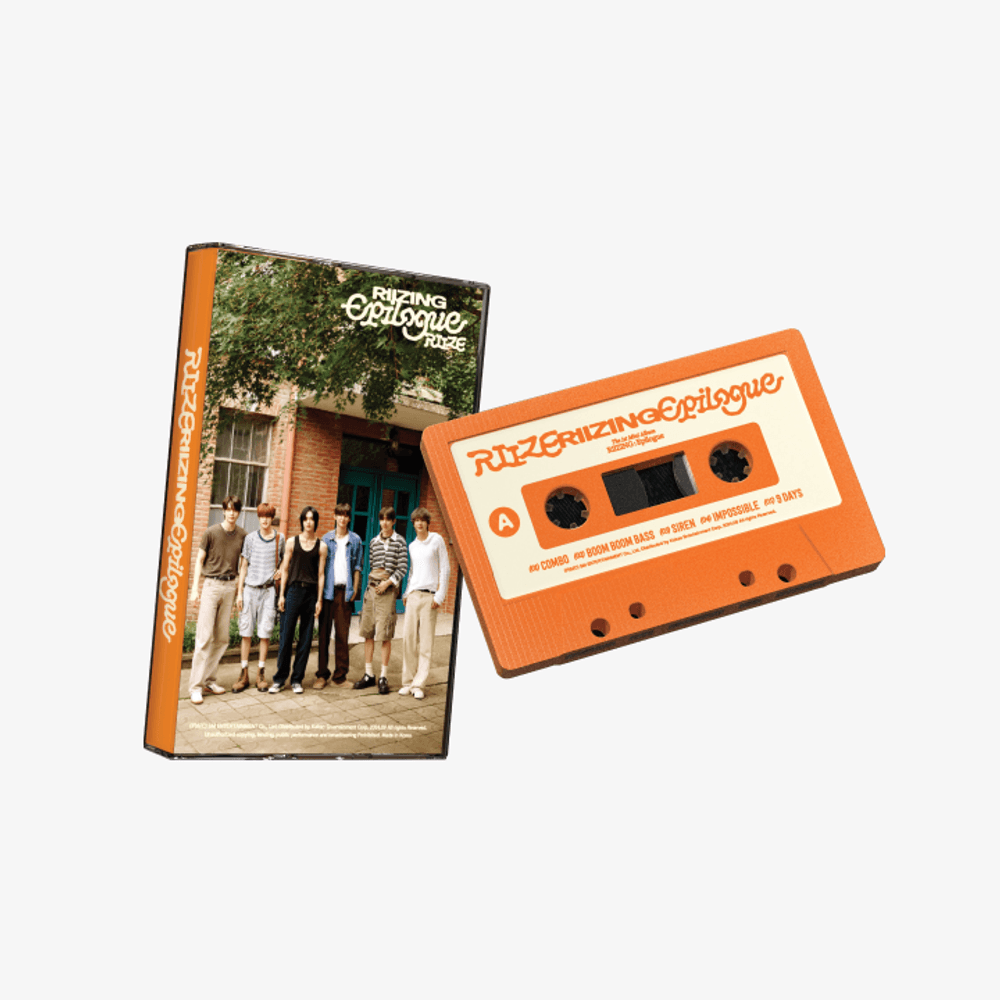 Đĩa RIIZE 1st Mini Album [RIIZING: Epilogue] (Cassette Tape Ver)-Kallos