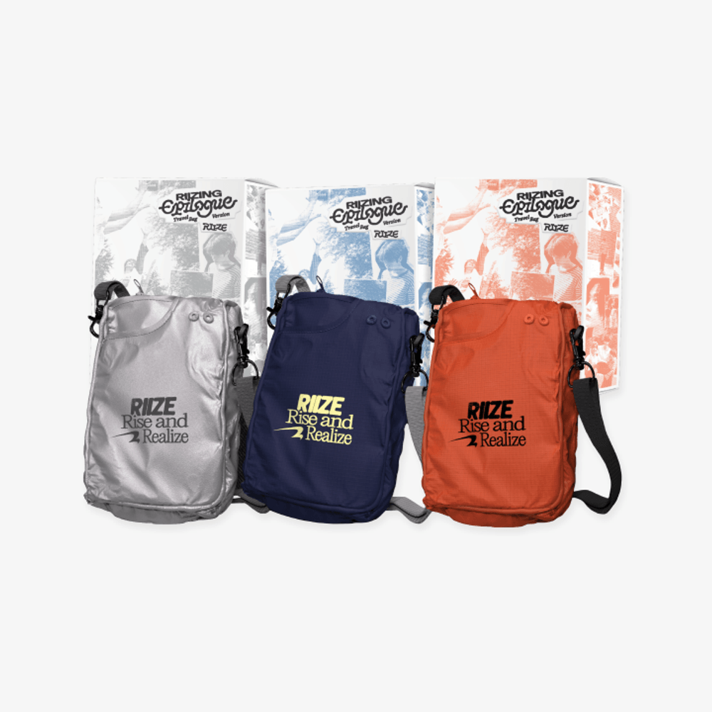 Đĩa RIIZE 1st Mini Album [RIIZING: Epilogue] (Travel Bag Ver) (Limited Edition) (Smart Album) (Random)-Kallos