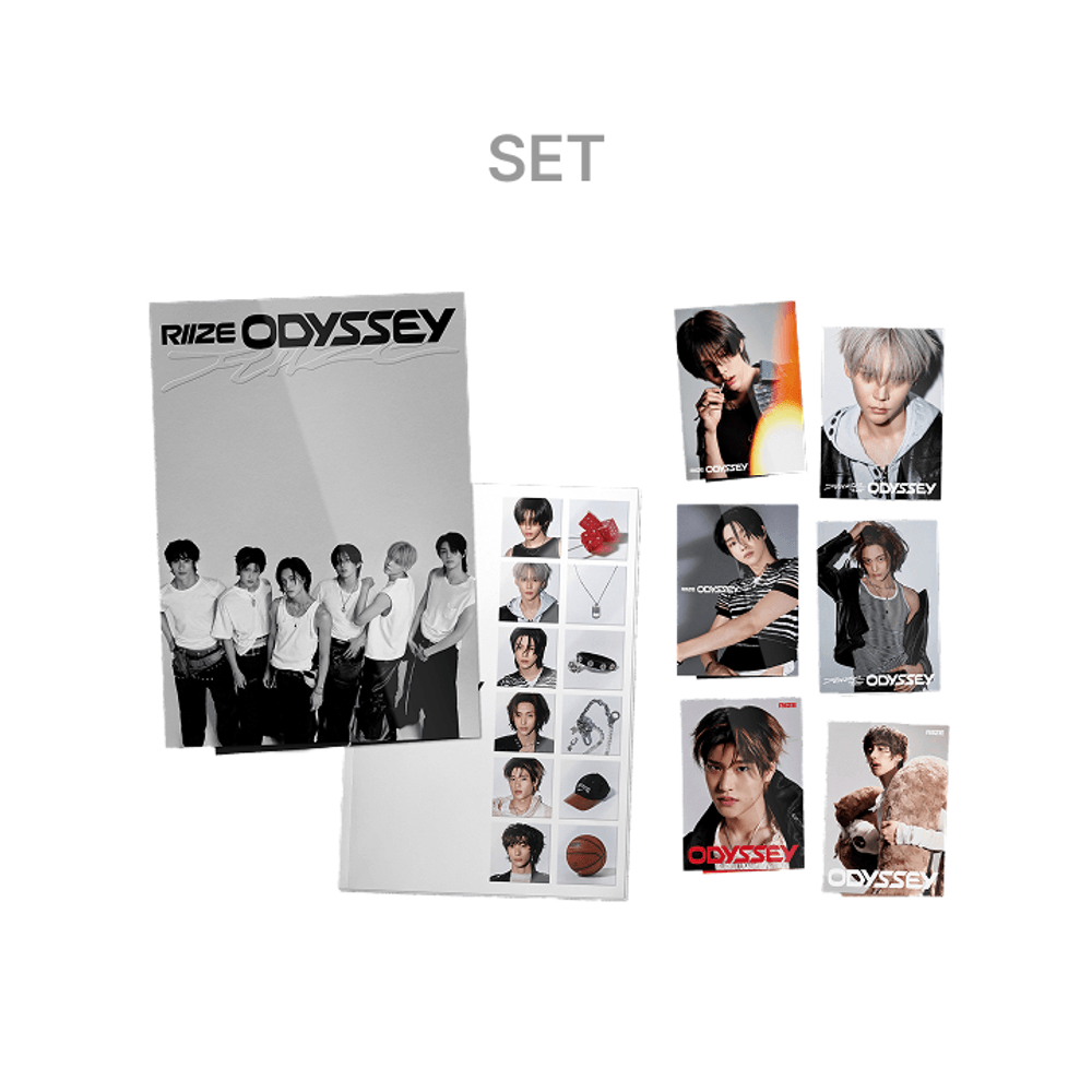 Đĩa RIIZE The 1st Album [ODYSSEY] (Photobook Ver) (Set)