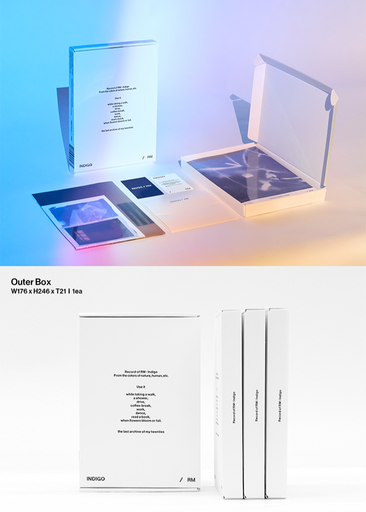 Đĩa RM (BTS) 'Indigo' (Book Edition) - Kallos Vietnam