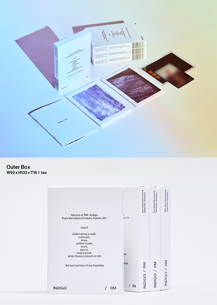 Đĩa RM (BTS) 'Indigo' Postcard Edition (Weverse Albums Ver.) - Kallos Vietnam