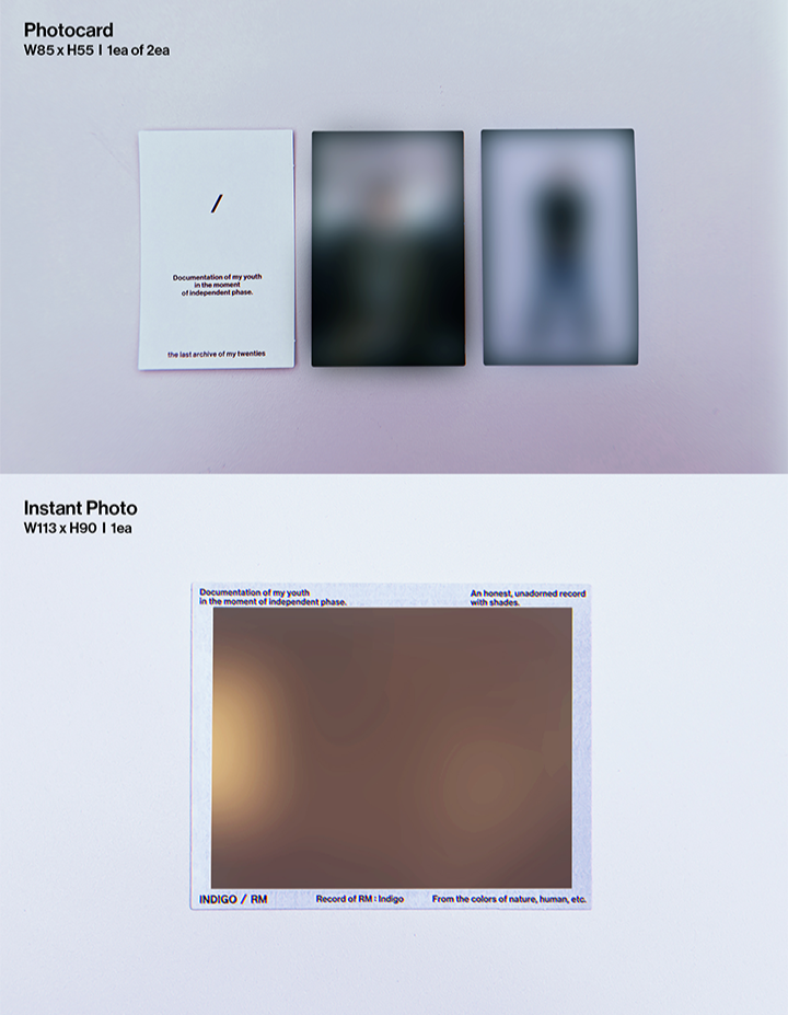 Đĩa RM (BTS) 'Indigo' Postcard Edition (Weverse Albums Ver.) - Kallos Vietnam
