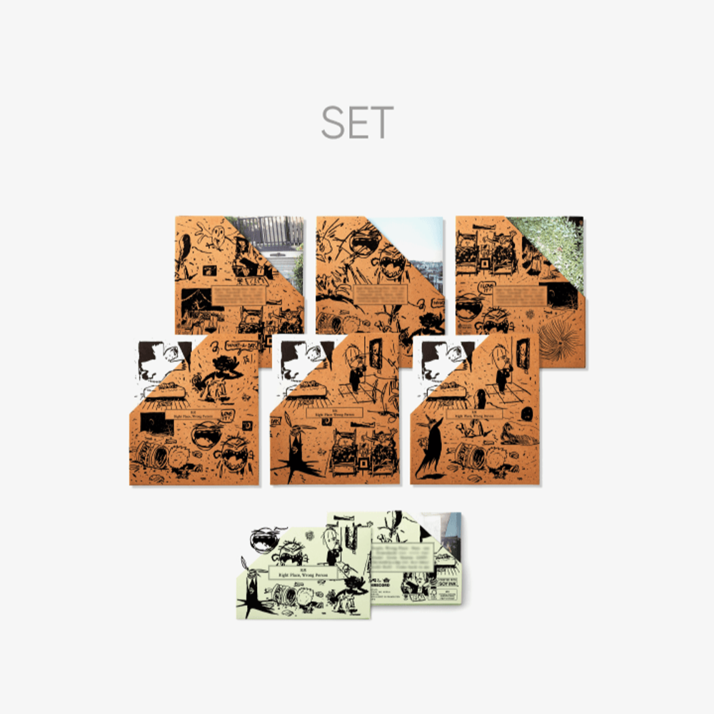Đĩa RM (BTS) 'Right Place, Wrong Person' (Set) + (Weverse Albums Ver.) Set - Kallos Vietnam