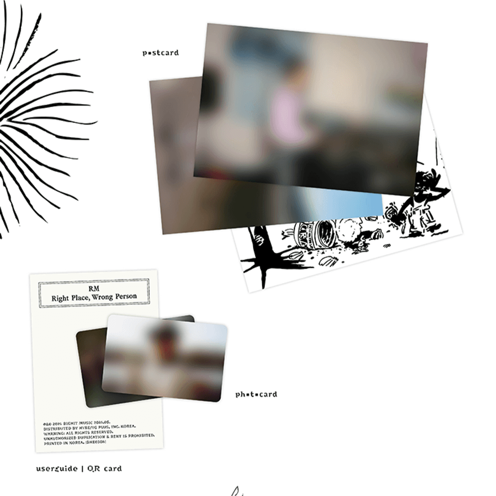 Đĩa RM (BTS) 'Right Place, Wrong Person' (Weverse Albums Ver.) - Kallos Vietnam