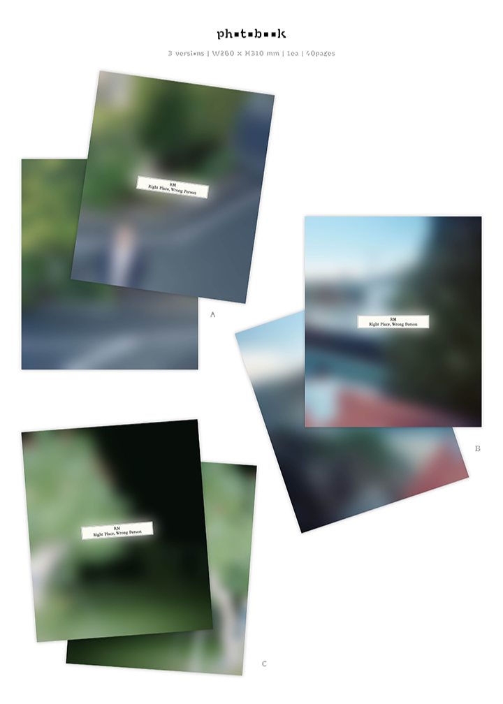 Đĩa RM (BTS) 'Right Place, Wrong Person' (Set) - Kallos Vietnam