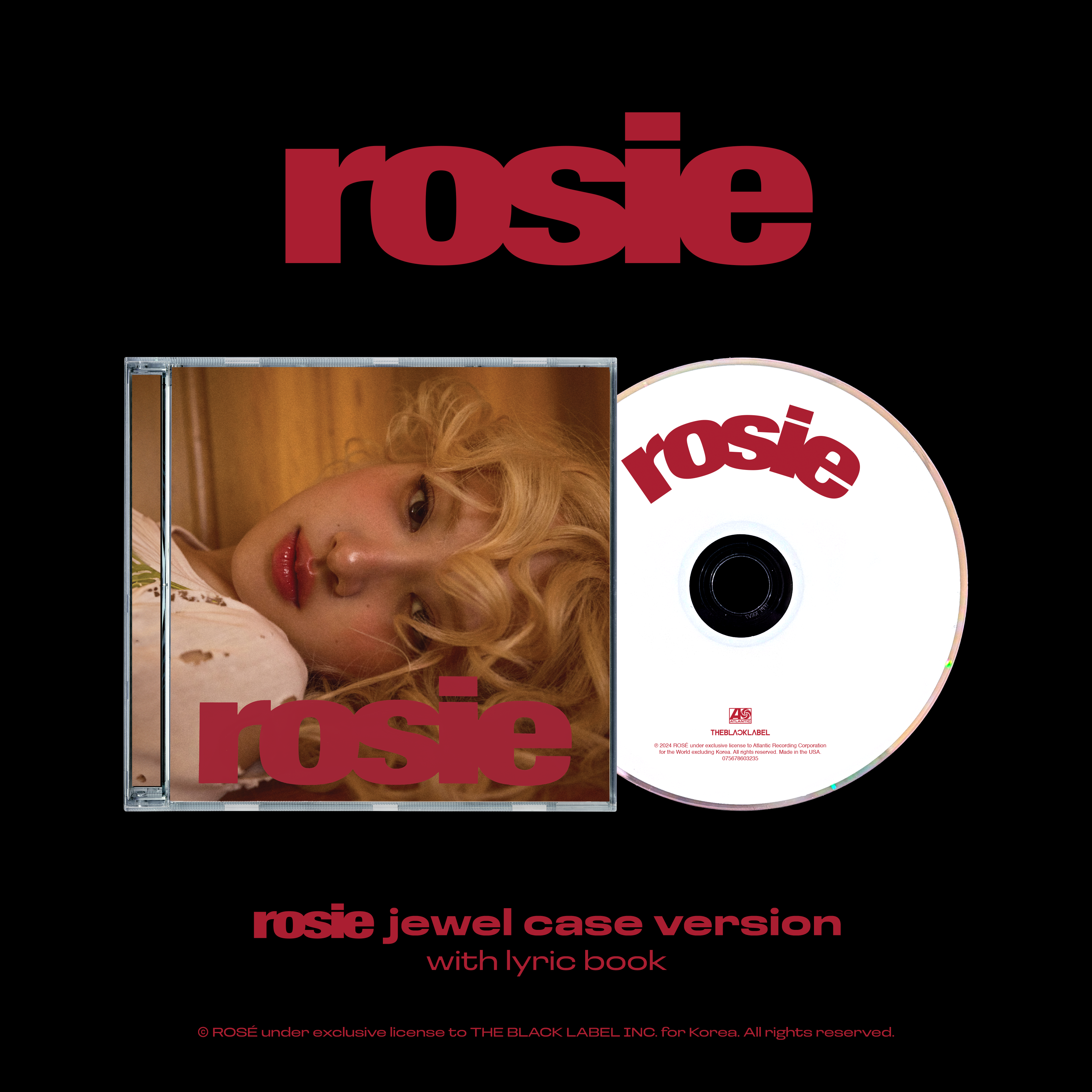 Đĩa ROSÉ First Studio Album ‘Rosie’ (Jewel) - Kallos Vietnam