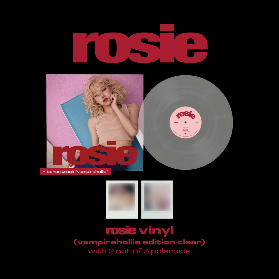 Đĩa ROSÉ First Studio Album ‘Rosie’ Vinyl (Vampirehollie Edition Clear) - Kallos Vietnam