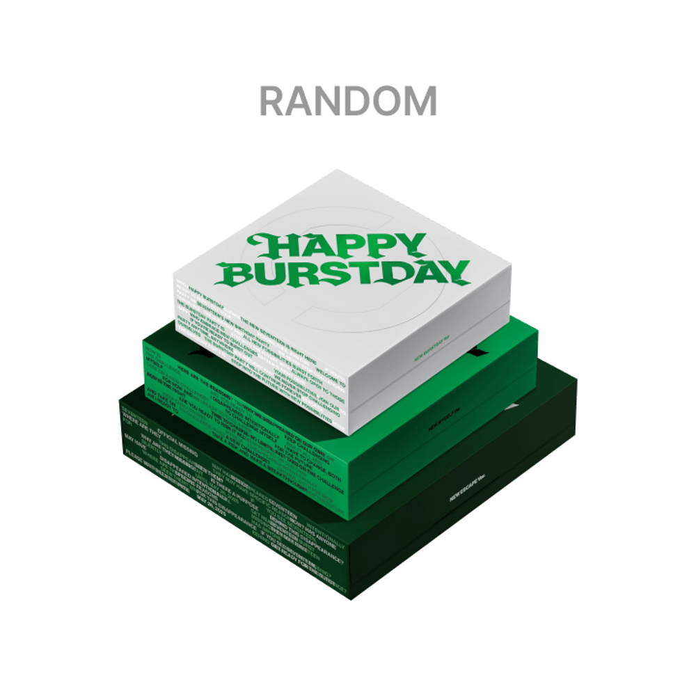Đĩa SEVENTEEN 5th Album 'HAPPY BURSTDAY' (Random)-Kallos