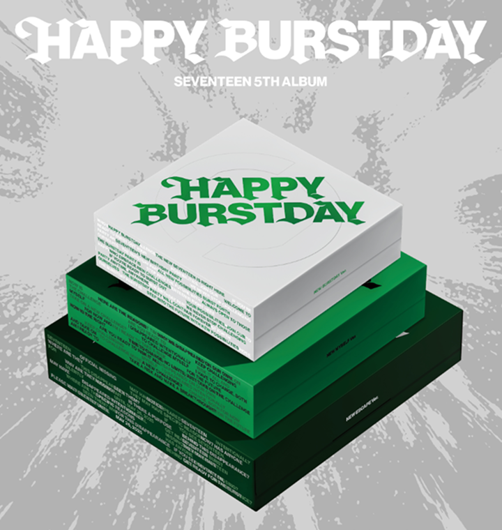 Đĩa SEVENTEEN 5th Album 'HAPPY BURSTDAY' (Random)