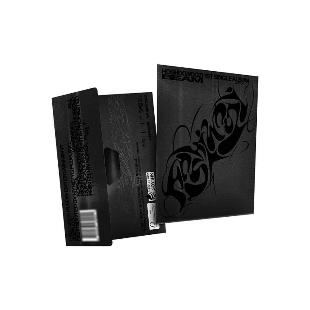 Đĩa SEVENTEEN HOSHI X WOOZI 1st Single Album ‘BEAM’ Weverse Albums Ver. - Kallos Vietnam