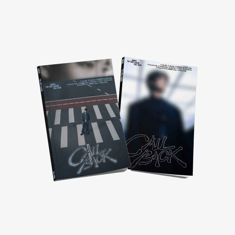 Đĩa SHINee MINHO The 1st Album [CALL BACK] (Photo Book Ver) (Random)-Kallos