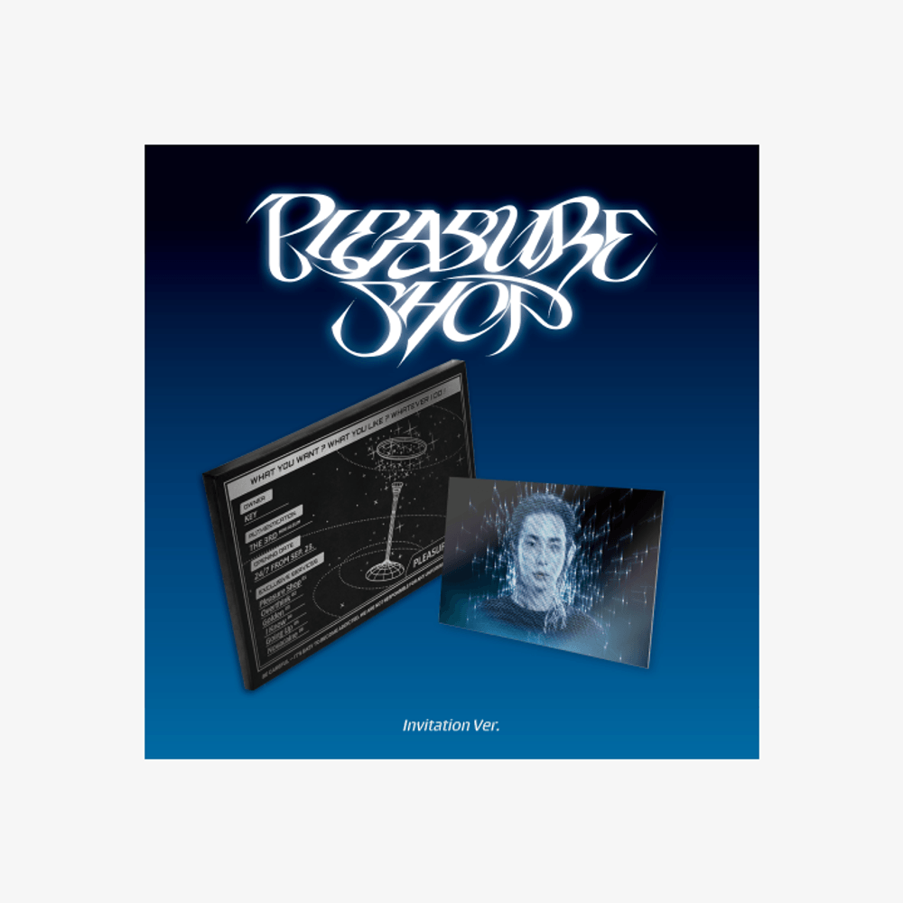 Đĩa SHINee The 3rd Mini Album [Pleasure Shop] (Invitation Ver) (Smart Album)-Kallos